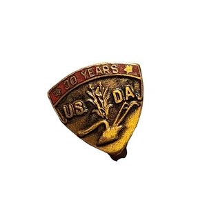 USDA 30 Years Service Pin US Department Of Agriculture